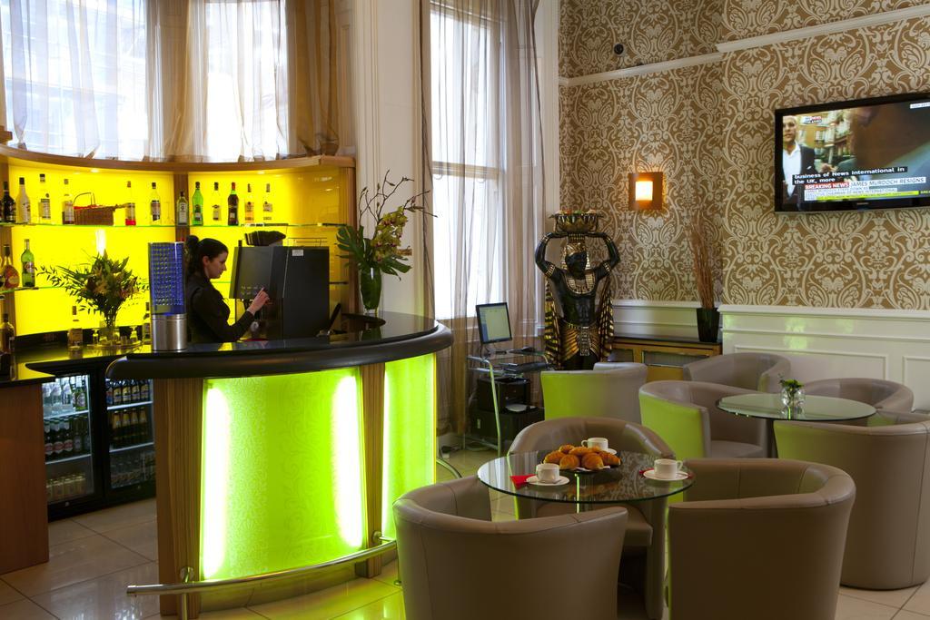 Park Grand Paddington Court Otel Londra Restoran fotoğraf